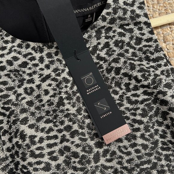 NWT Leopard Print Sheath Dress - Picture 6 of 10